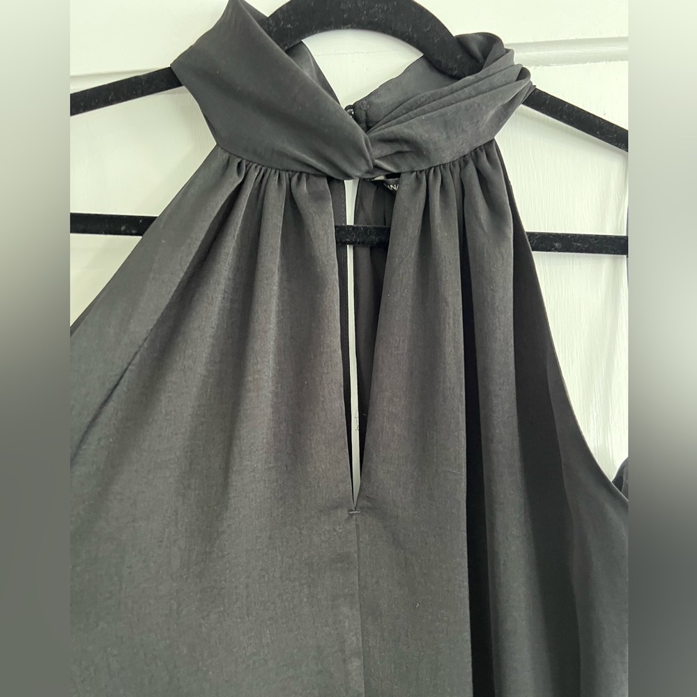 Banana Republic Twist Neck Sleeveless Midi Dress XL - Picture 8 of 12
